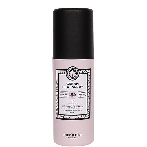 Maria Nila Style & Finish Cream Heat Spray - Nourishing and protective cream against hair heat treatment 150ml