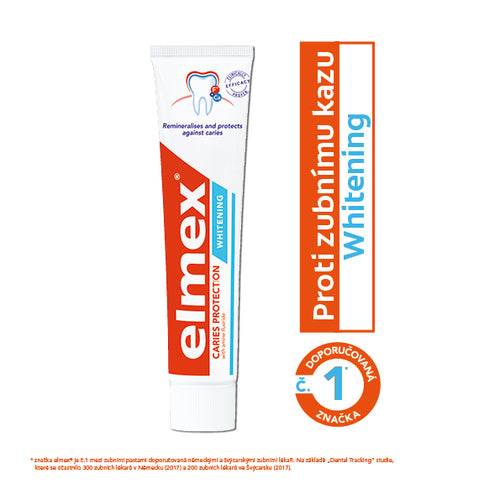 Elmex Whitening Toothpaste Caries Protection Whitening 75ml