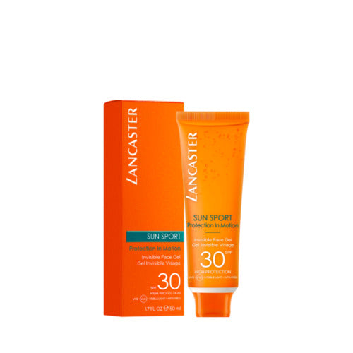 Lancaster Sun Sport Invisible Face Gel - Sun tanning gel for the face 50ml SPF 30