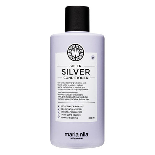 Maria Nila Sheer Silver Conditioner - Moisturizing conditioner neutralizing yellow tones of hair 1000ml