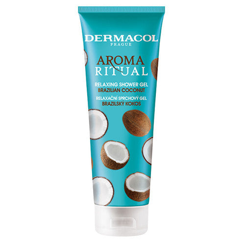 Dermacol Aroma Ritual Relaxing Shower Gel (Brazilian Coconut) - Relaxing shower gel 250ml