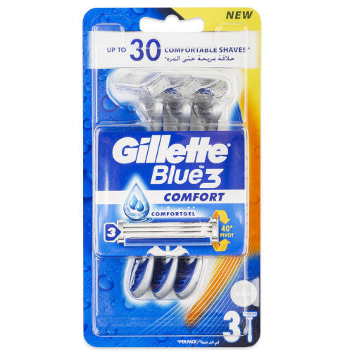 Gillette Blue 3 Comfort - Ready razors 12.0pcs
