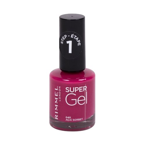 Rimmel Super Gel STEP1 - Gel nail polish 12 ml 010 Coco Suga