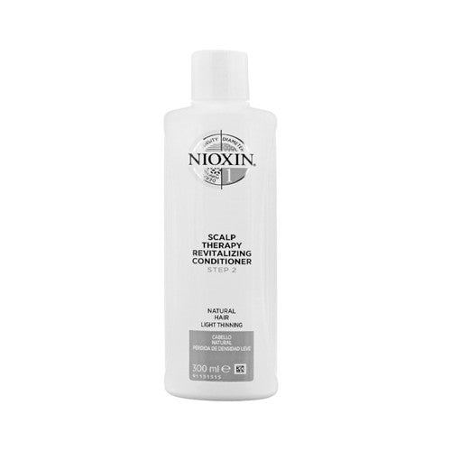 Nioxin System 1 Scalp Therapy Revitalizing Conditioner - Conditioner for fine natural slightly thinning hair 300ml