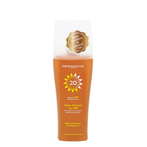 Dermacol Sun Water Resistant Milk Spray SPF 20 - Suntan lotion with spray 200ml