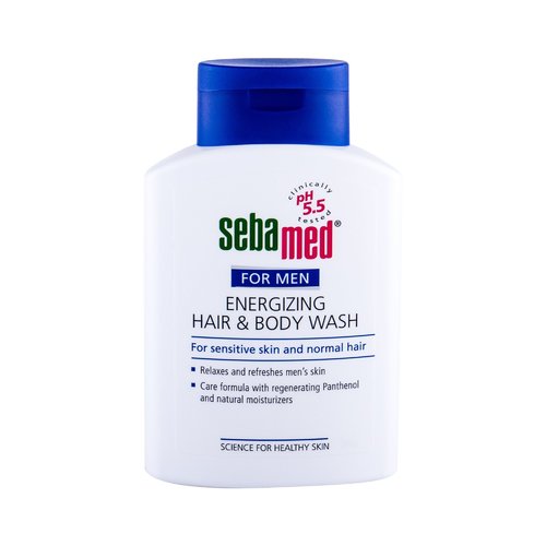 Sebamed For Men Energizing Hair & Body Wash - Invigorating shampoo and shower gel 2in1 200ml