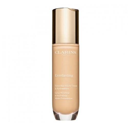 Clarins Everlasting Long-Wearing & Hydrating Matte Foundation - Long-lasting moisturizing makeup with a matte effect 30 ml 112.5W