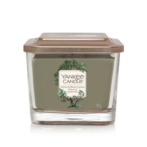 Yankee Candle Elevation Vetiver & Black Cypress Candle - Scented candle 96.0g