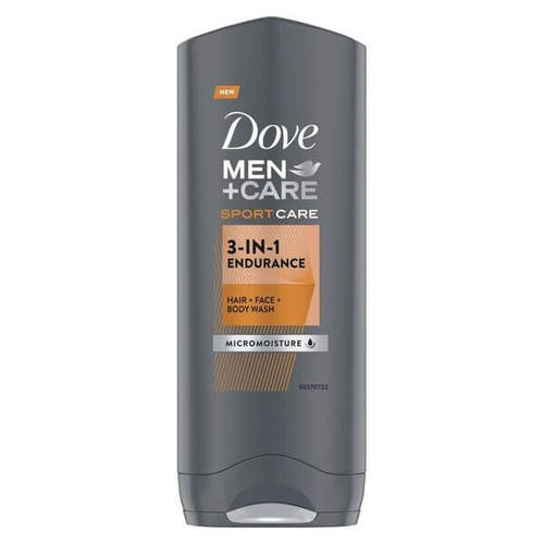 Dove Men + Care Sport Care Endurance Shower Gel - Shower gel 3in1 250ml Volume: