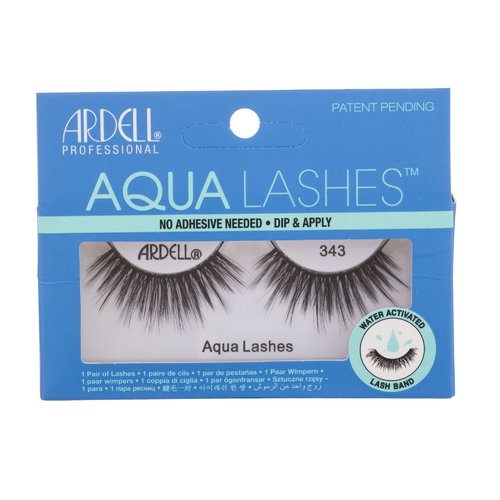 Ardell Aqua Lashes 343 - False eyelashes 1.0pcs Black