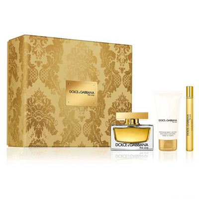 Dolce Gabbana The One Gift set EDP 75 ml, body lotion 50 ml and miniature EDP 10 ml