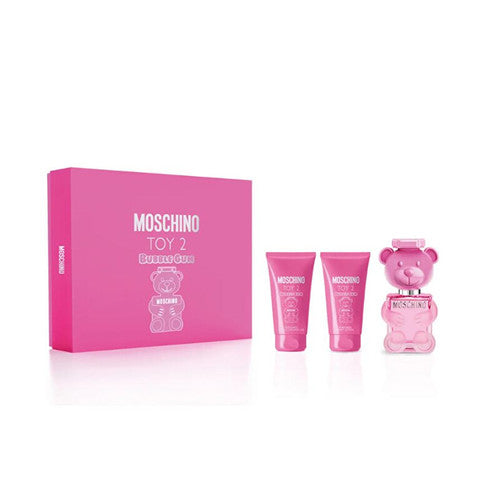  Moschino Toy 2 Bubble Gum Gift set EDT 50 ml, body lotion 50 ml and shower gel 50 ml 