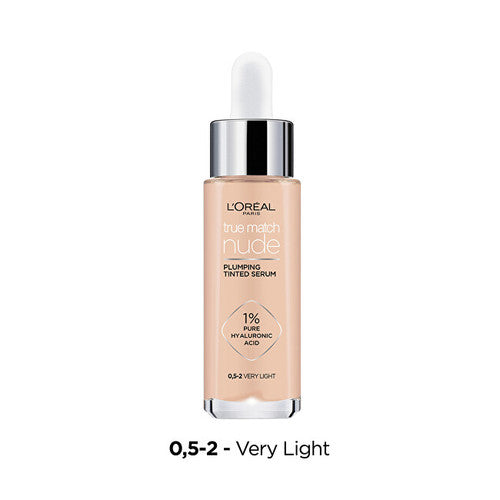 L'Oréal True Match Nude Plumping Tinted Serum 30 ml 2-3 Light