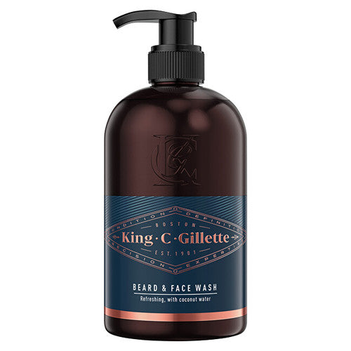 Gillette King Beard & Face Wash Shampoo 350ml