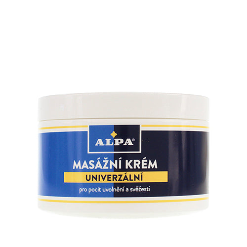 Alpa Universal massage cream for a feeling of relaxation and freshness 250ml
