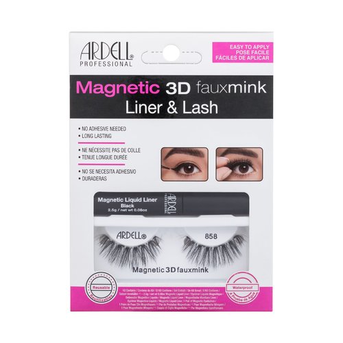 Ardell Magnetic 3D Faux Mink 858 Set Black