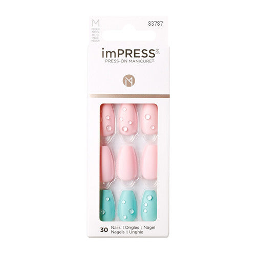 Kiss My Face ImPRESS Nails Dew Drop 30 pcs