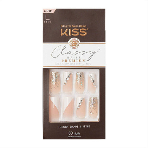 Kiss My Face Classy Nails Premium Gorgeous 30 pcs
