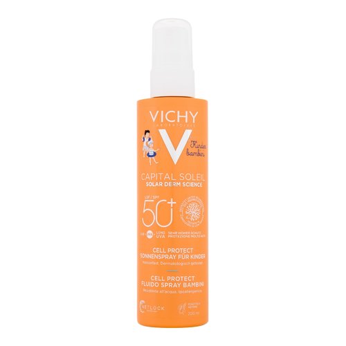 Vichy Capital Soleil Kids Cell Protect Water Fluid Spray SPF50+ 200ml