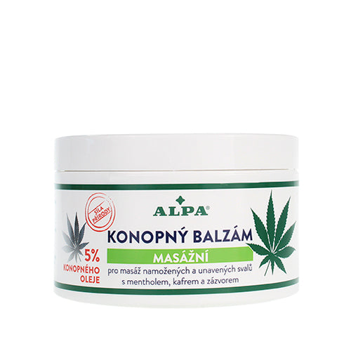 Alpa Alpa Hemp massage balm with hemp oil 250ml
