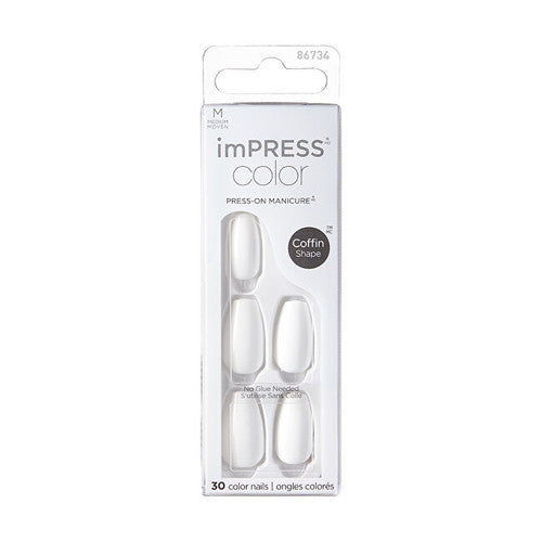Kiss My Face ImPRESS Color MC Frosting Nails 30 pcs