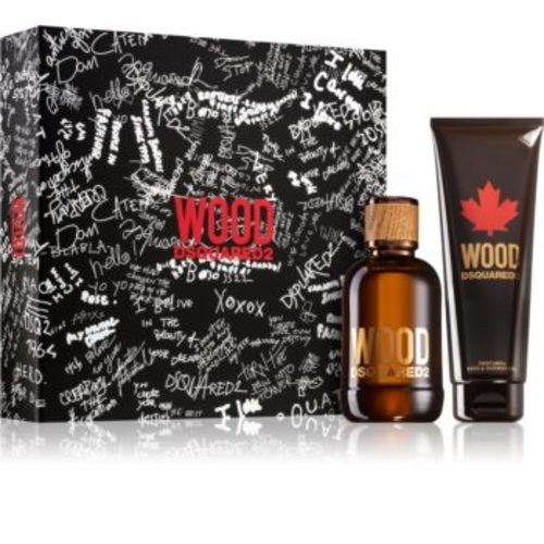 Dsquared2 Green Wood Gift Set EDT 100 ml and Shower Gel 150 ml