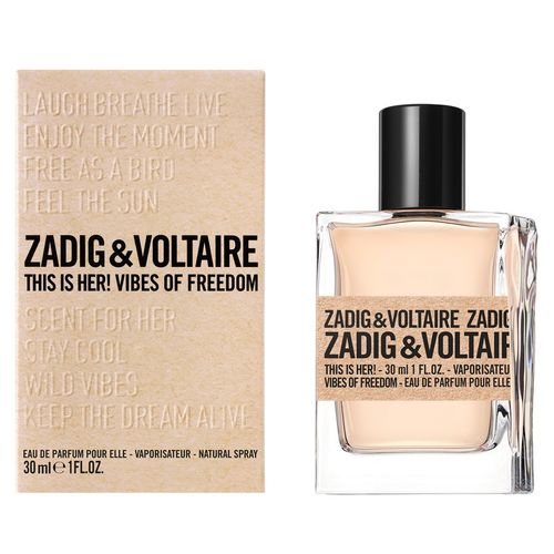Zadig & Voltaire This is Her! Vibes of Freedom EDP Tester 100ml