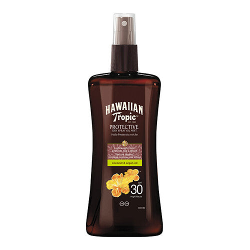 Hawaiian Tropic Protective Dry Oil Spray SPF 30 200ml