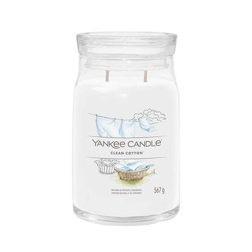 Yankee Candle Clean Cotton Signature Candle (clean cotton) 567.0g