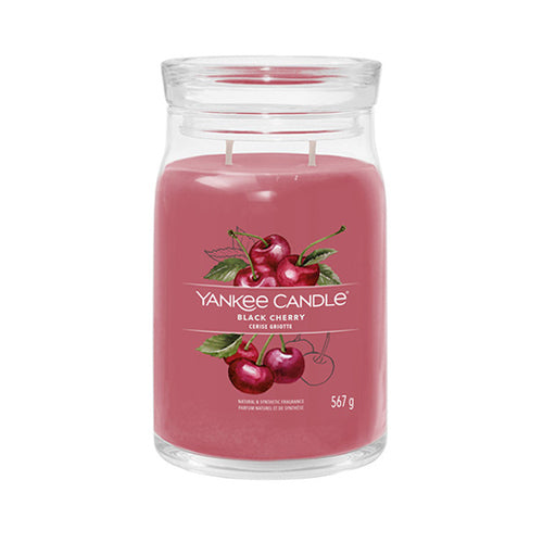 Yankee Candle Black Cherry Signature Candle (ripe cherry) 567.0g
