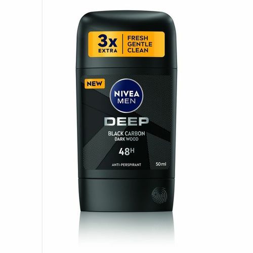 Nivea Men Deep Black Carbon Antiperspirant 50ml