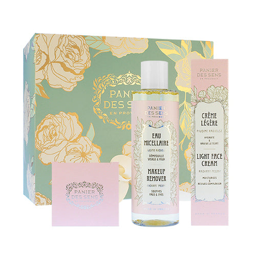 Panier des Sens Radiant Peony Face Care Set - Gift Set 40ml