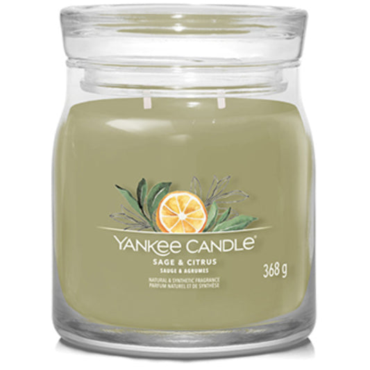 Yankee Candle Sage & Citrus Signature Candle (sage and citrus) 567.0g
