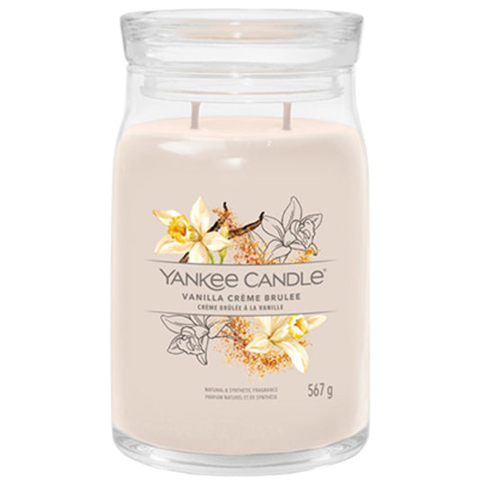 Yankee Candle Vanilla Creme Brulee Signature Candle (vanilla creme brulee) 567.0g