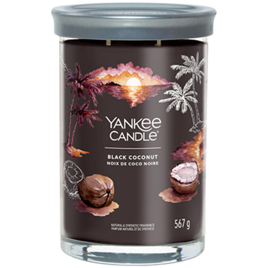 Yankee Candle Black Coconut Signature Tumbler Candle (black coconut) 567.0g