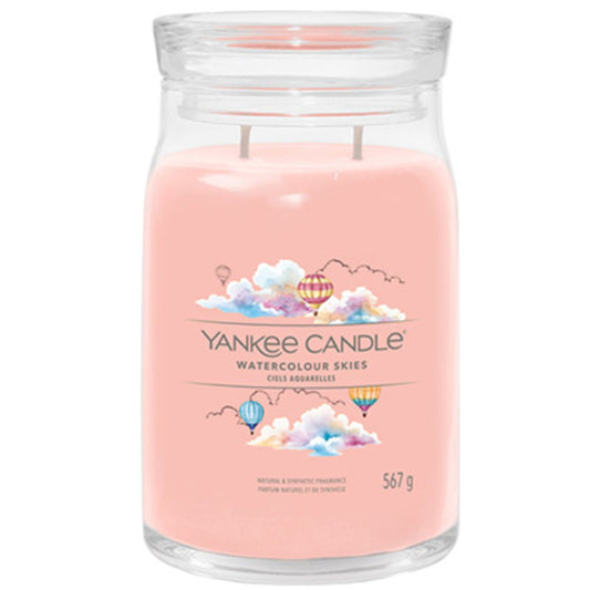 Yankee Candle Watercolor Skies Signature Candle 567.0g