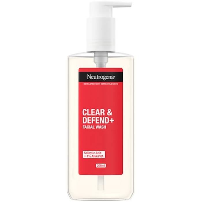 Neutrogena Clear & Defend + Facial Wash 200ml