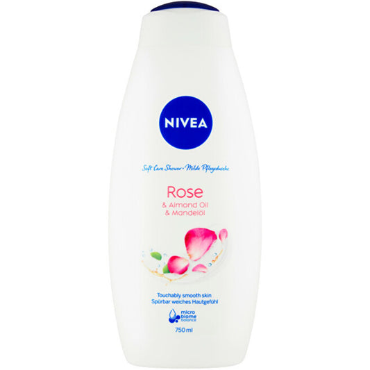 Nivea Rose & Almond Milk Shower Gel 750ml