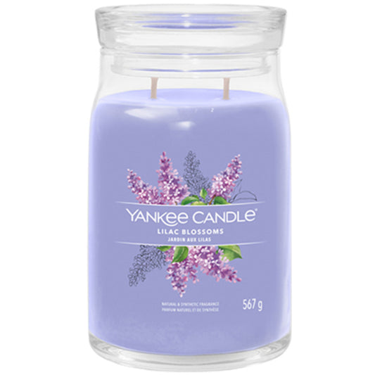Yankee Candle Lilac Blossoms Signature Candle (lilac flowers) 567.0g