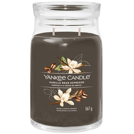 Yankee Candle Vanilla Bean Espresso Signature Candle (espresso with vanilla bean) 567.0g