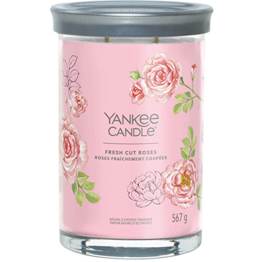 Yankee Candle Fresh Cut Roses Signature Tumbler Candle (fresh roses) 567.0g