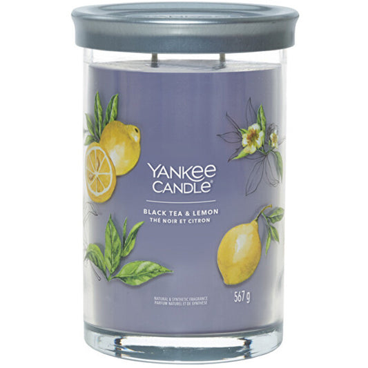 Yankee Candle Black Tea & Lemon Signature Tumbler Candle (black tea and lemon) 567.0g