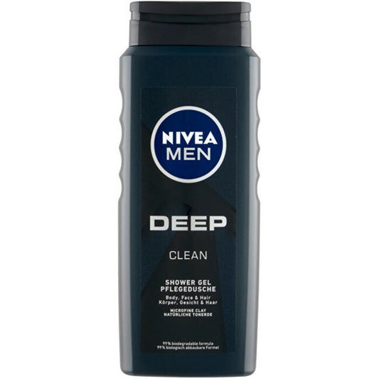 Nivea Men Deep Shower Gel 500ml