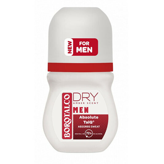 Borotalco Men Dry Amber Deo Roll On 50ml