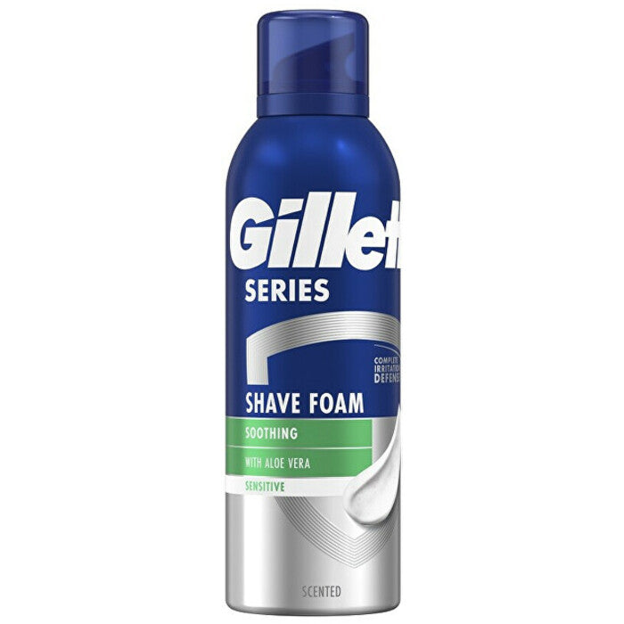 Gillette Series Sensitive Aloe Vera Soothing Shave Foam 200ml