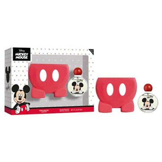 FRAGRANCES FOR CHILDREN Mickey Mouse EDT 50ml Gift Set and Accessory Holder