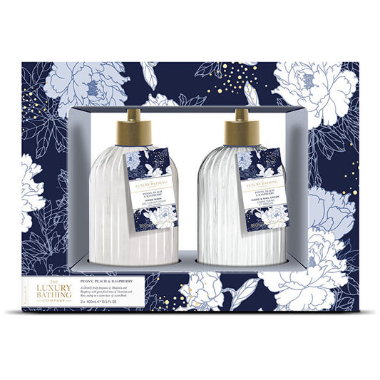  Grace Cole Hand Care Set (Peonies, Peach & Raspberry) 
