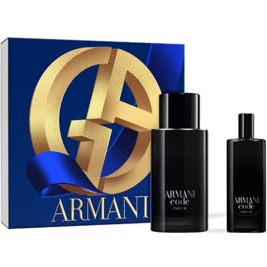 Armani Code for Men Parfum Gift set EDP 75 ml and EDP 15 ml