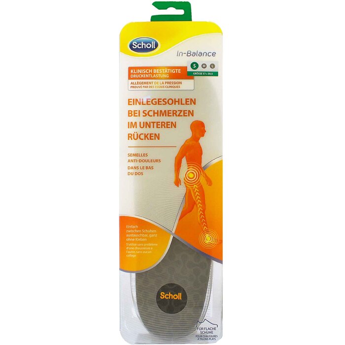 Scholl Scholl In-Balance Lower Back Pain Relief Insole Large
