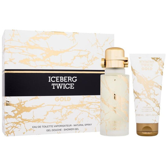 Iceberg Twice Gold Gift set EDT 125 ml and shower gel 100 ml